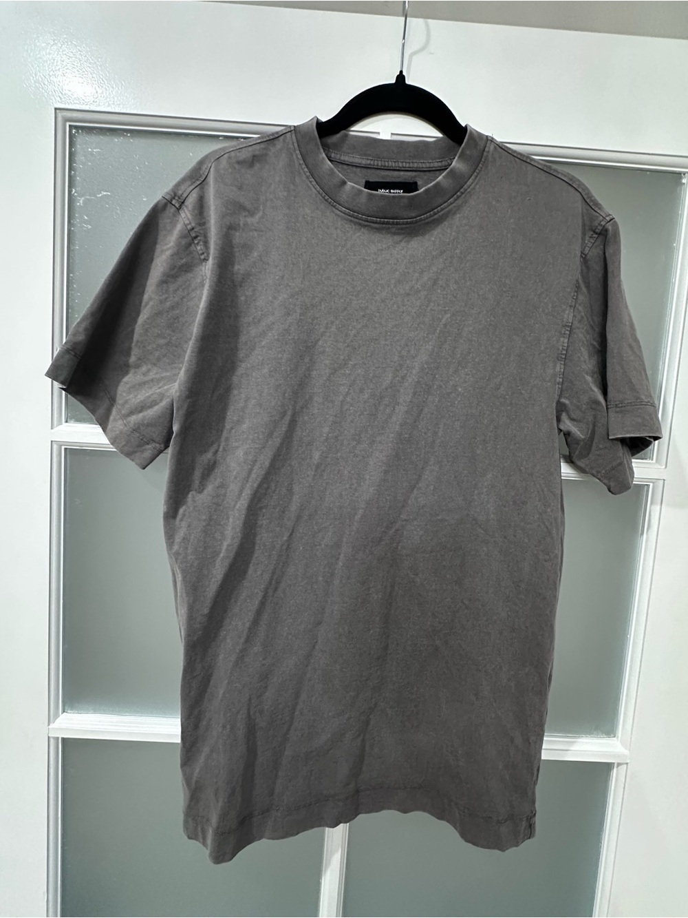 Public Supply NYC Men's Relaxed Fit Short Sleeve T-Shirt Gray Size M